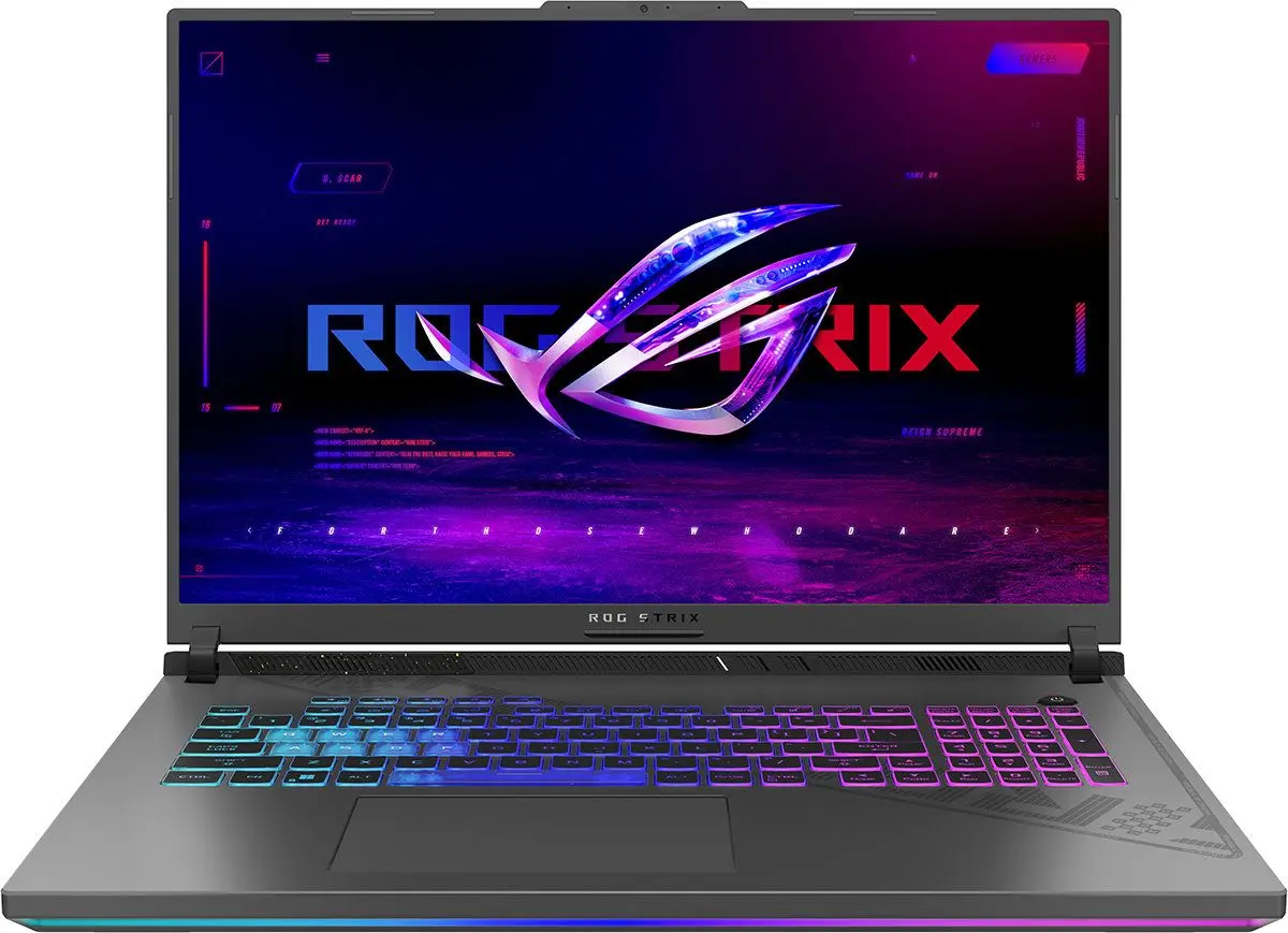 Laptop Asus ROG Strix G18 G814JV-N5042 Intel Core i7-13650HX 16GB DDR5/1TB SSD (Eclipse Gray)