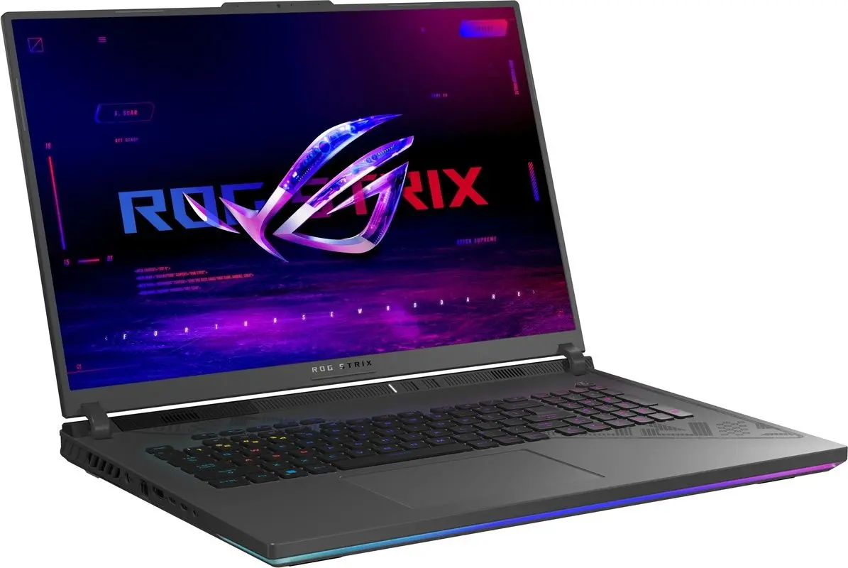 Laptop Asus Rog Strix G18 G814JV-N6055 Intel Core i7-13650HX 32GB DDR4/1TB SSD (Eclipse Grey) - 2