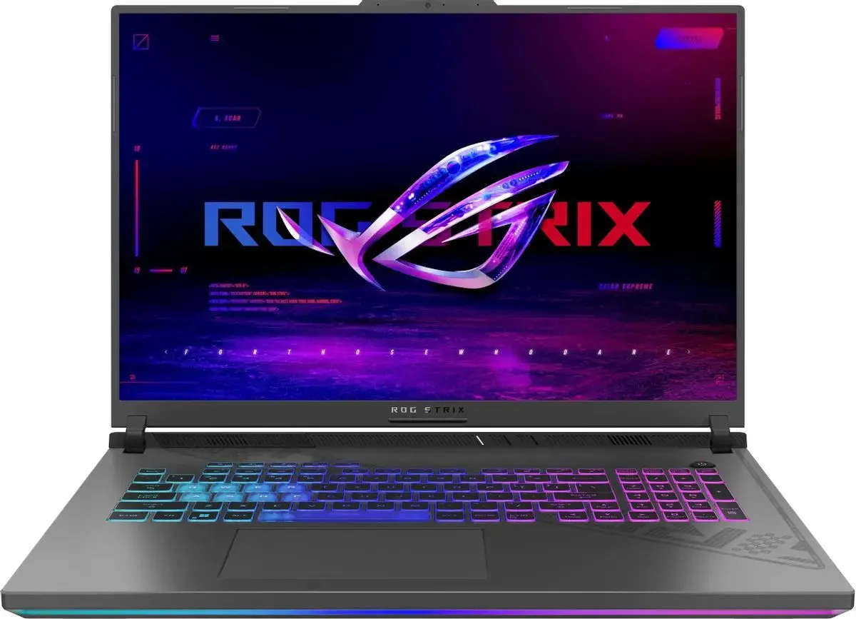 Laptop Asus ROG Strix G18 G814JV-N6062 Intel Core i7-13650HX 16GB DDR5/1TB SSD (Eclipse Gray)