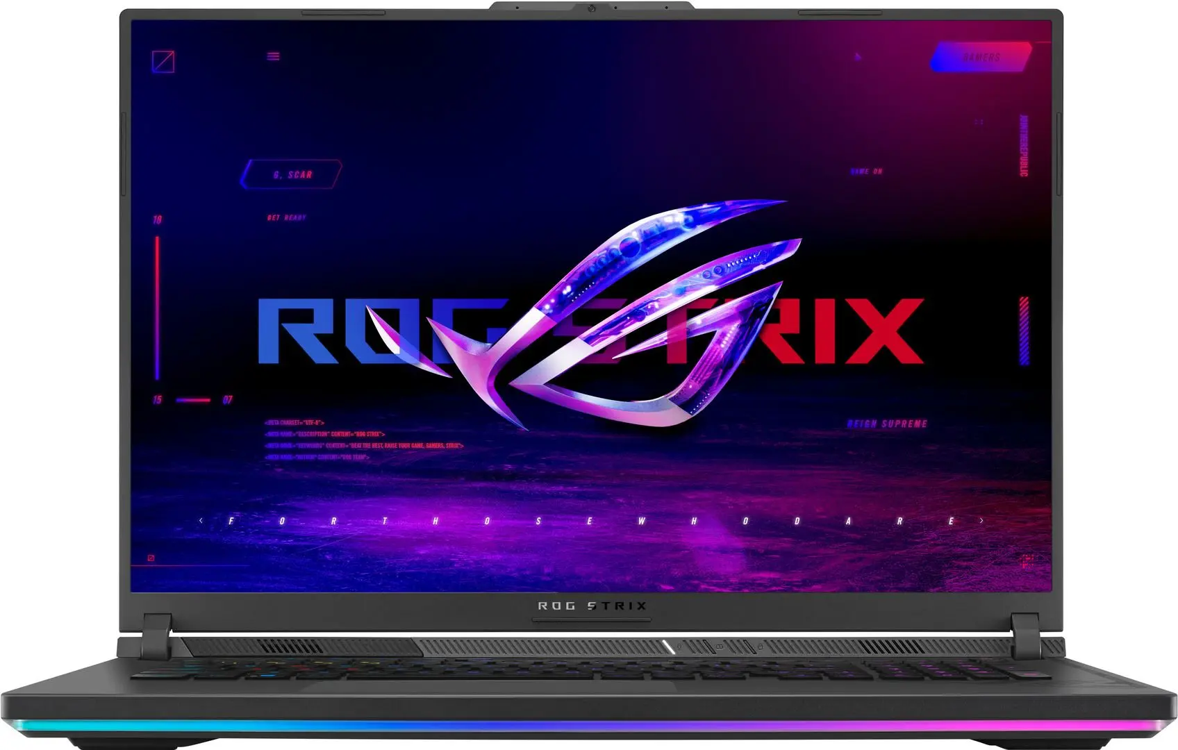 Ноутбук Asus ROG Strix G18 G814JVR Intel Core i9-14900HX 32GB DDR5/1TB SSD (Eclipse Gray)