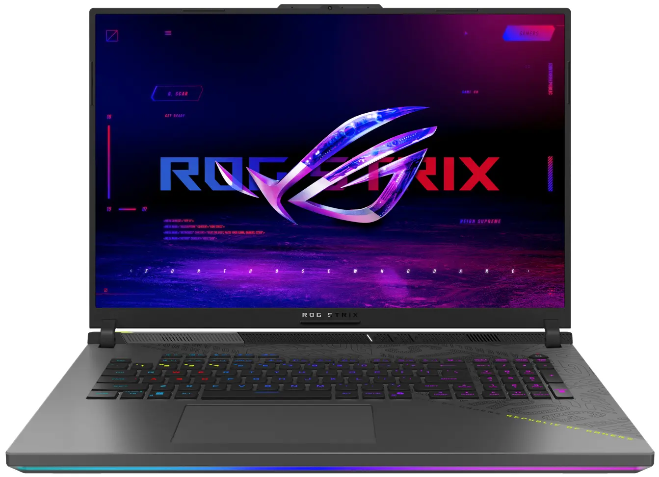 Ноутбук Asus ROG Strix G18 G814PM Ryzen 9 8940HX 16GB/1TB Win11Home (Eclipse Gray)