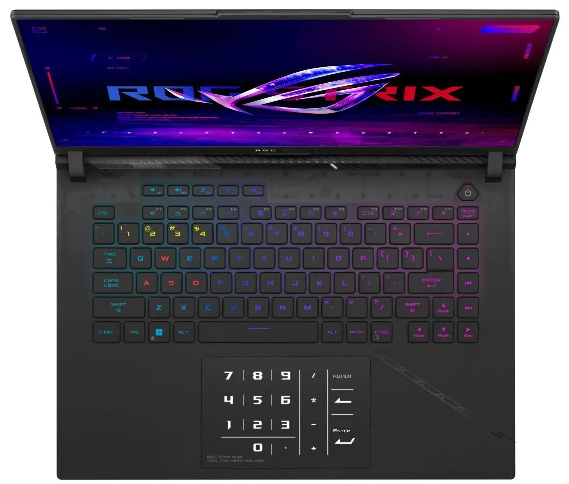 Laptop Asus Rog Strix Scar 16 G634JZ-NM041W Intel Core i9-13980HX 32GB DDR4/2TB SSD W11H (Off Black) - 4