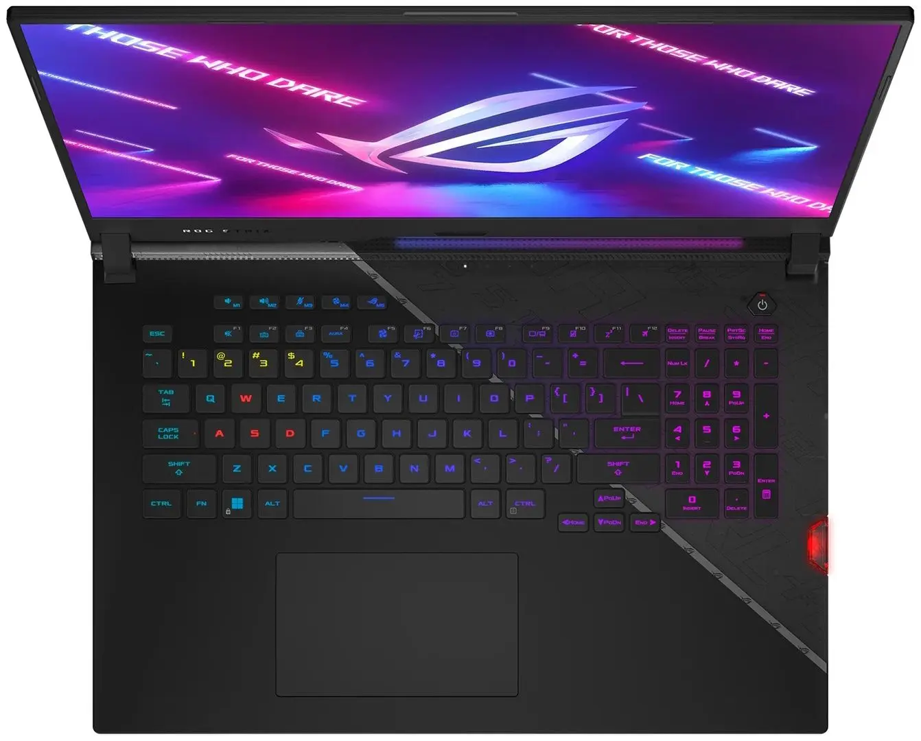 Laptop Asus ROG Strix Scar 17 2022 G733 G733ZM-LL021 Intel Core i7-12700H 16GB DDR5/1TB SSD (Off Black) - 2