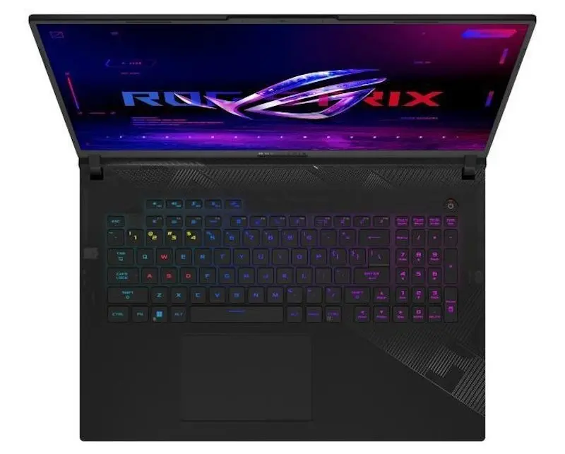 Laptop Asus ROG Strix Scar 18 G834JZR-N6042 Intel Core i9-14900HX 2x16GB DDR5/1TB SSD (Black) - 2