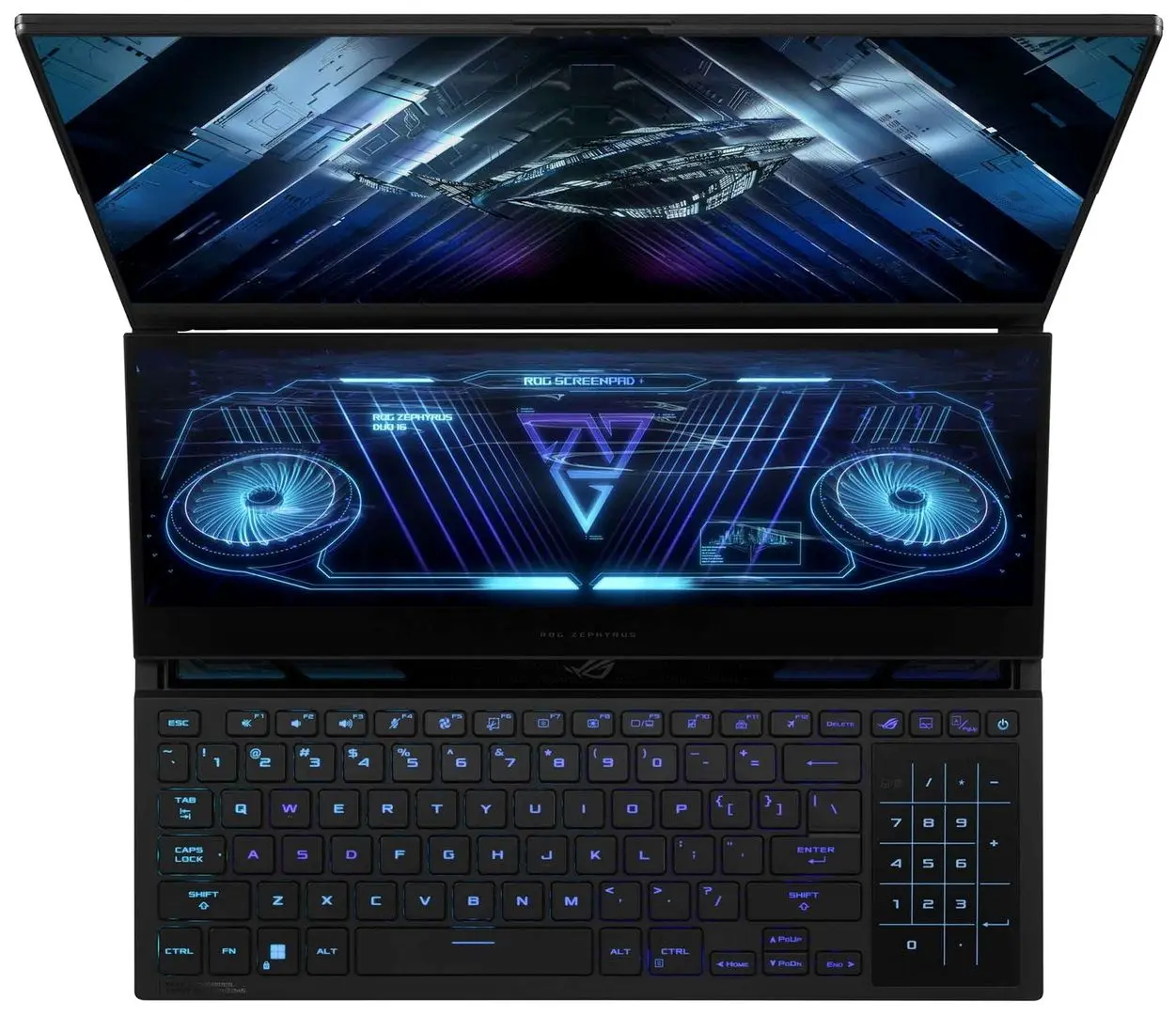 Ноутбук Asus ROG Zephyrus Duo 16 GX650PY-NM049W AMD Ryzen 9 7945HX 32GB DDR5/2TB W11Home (Black)