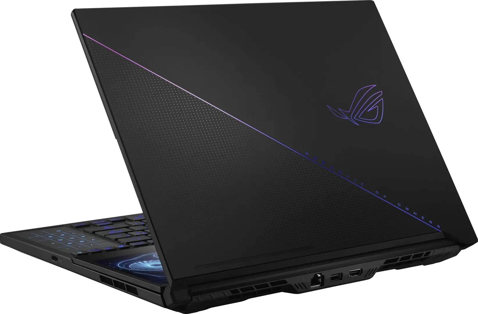 Laptop Asus ROG Zephyrus Duo 16 GX650PY-NM050X AMD Ryzen 9 7945HX 64GB DDR5/4TB SSD W11P (Black)