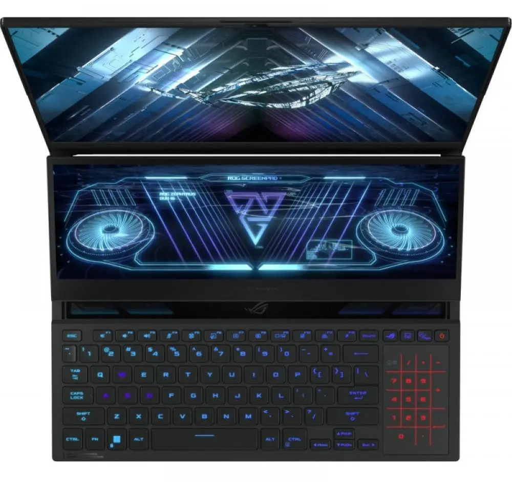 Laptop Asus ROG Zephyrus Duo 16 GX650RS AMD Ryzen 9 6900HX 32GB DDR5/2TB SSD (Black)