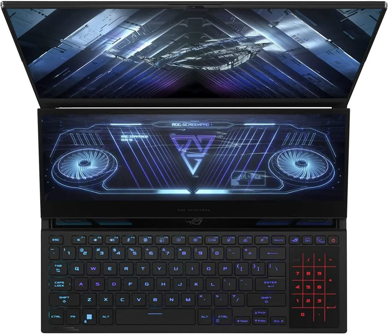 Ноутбук Asus Rog Zephyrus Duo 16 GX650RX-LB201W AMD Ryzen 9 6900HX 32GB DDR4/1TB SSD W11H (Black) - 4
