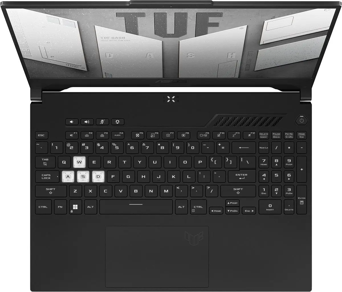 Laptop Asus TUF Dash F15 FX517ZC-HN005 Intel Core i5-12450H 8GB DDR4/512GB SSD (Black) - 2