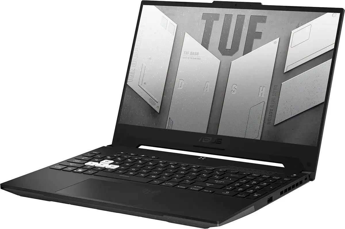 Laptop Asus TUF Dash F15 FX517ZE-HN081 Intel Core i5-12450H 16GB DDR5/512GB SSD (Black)