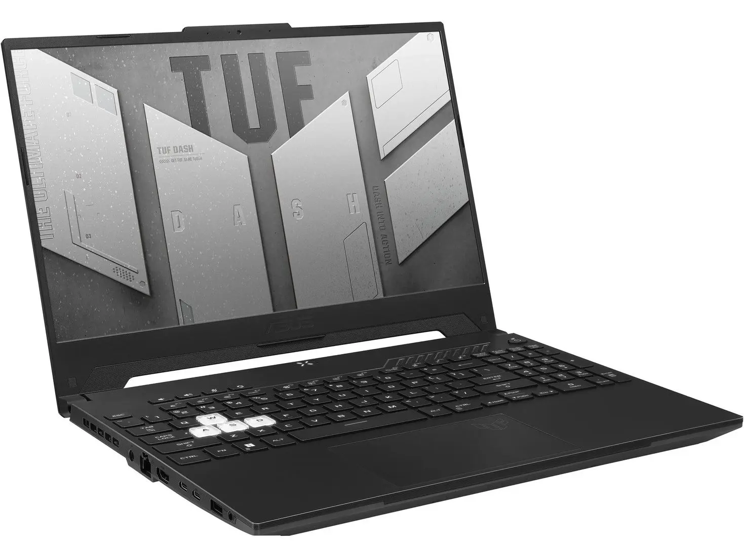 Laptop Asus TUF Dash F15 FX517ZE-HN081 Intel Core i5-12450H 16GB DDR5/ 512GB SSD (Black) - 4