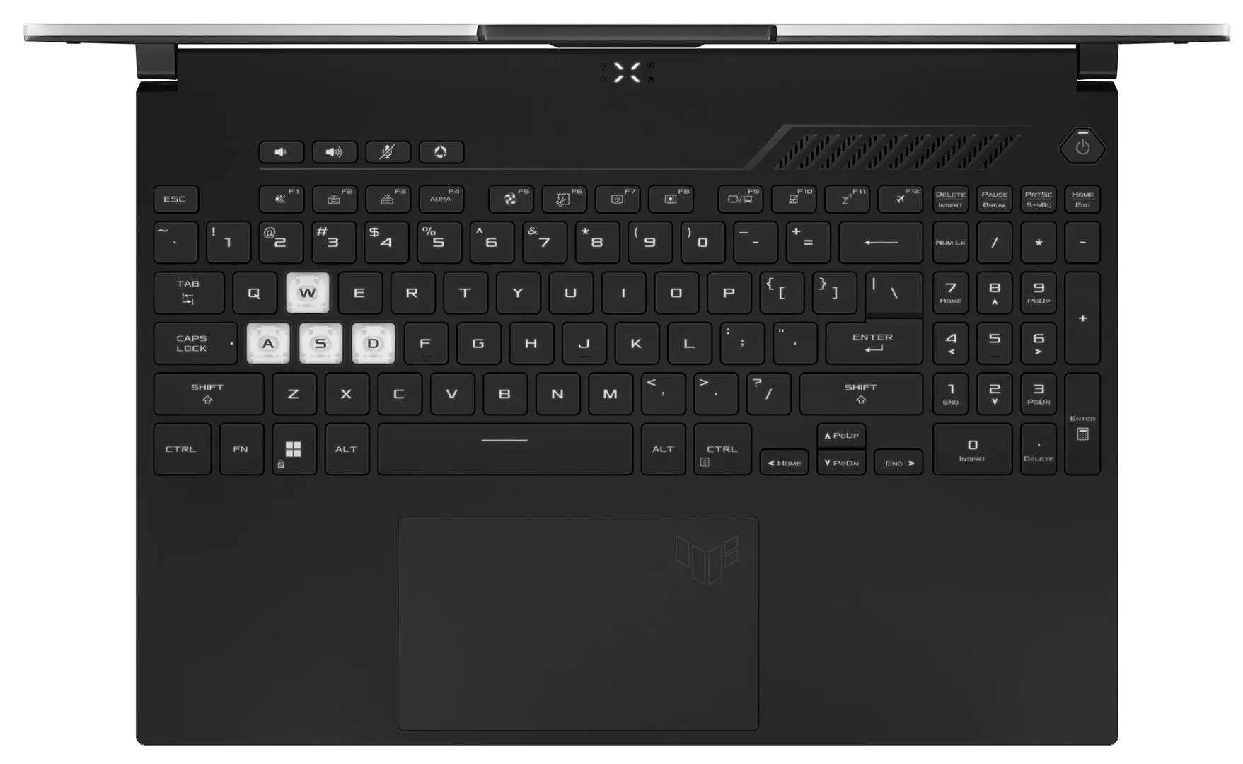 Laptop Asus TUF Dash F15 FX517ZR Intel Core i7-12650H 16GB DDR4/1TB SSD (Off Black)