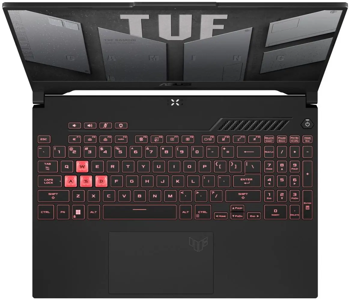 Laptop Asus TUF Gaming A17 FA707RM AMD Ryzen 7 6800H 16GB DDR4/512GB SSD (Jaeger Gray) - 6