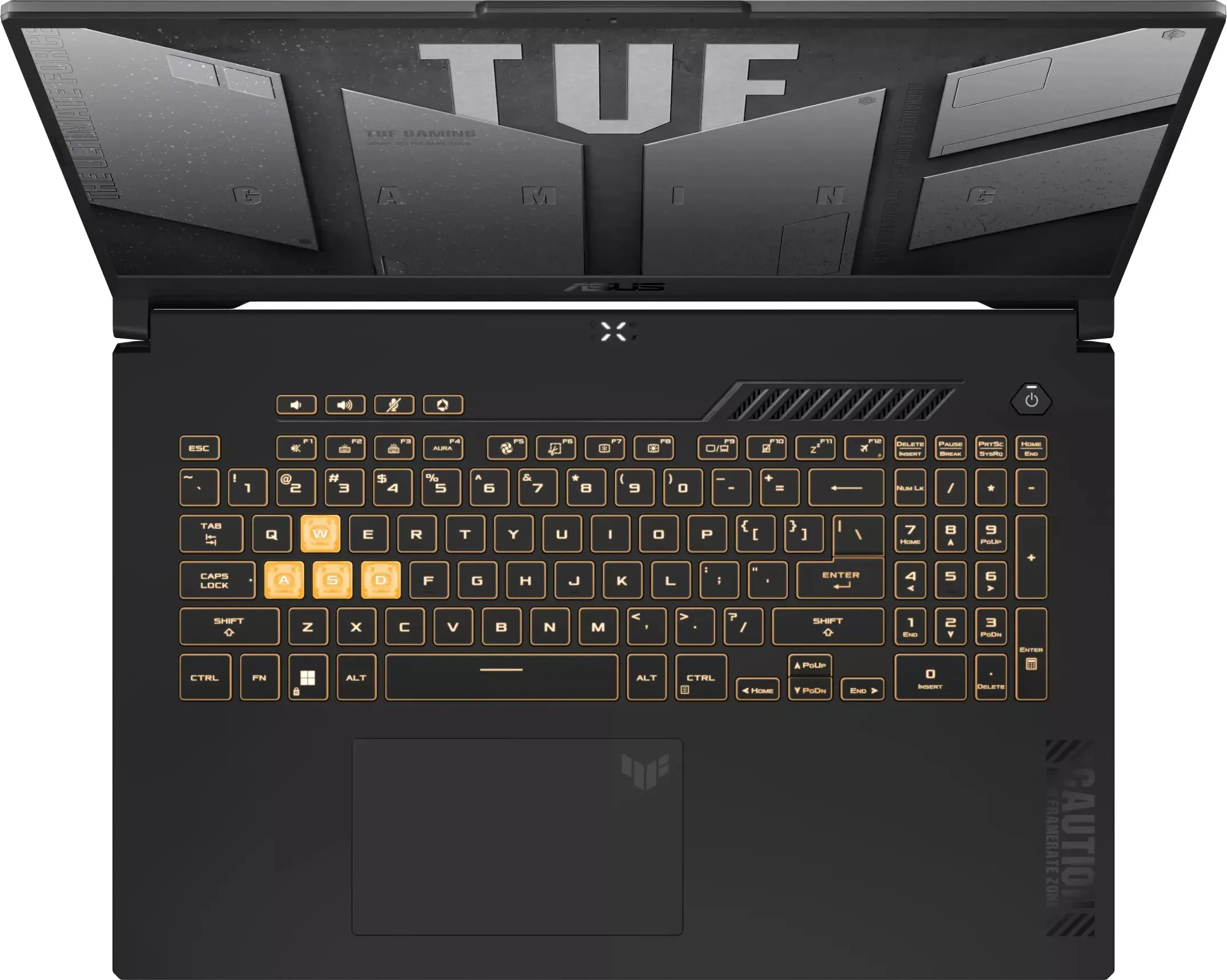 Ноутбук Asus TUF Gaming F17 FX707VJ-HX075 Core 5 210H 16GB/512GB NoOS (Mecha Gray) - 4