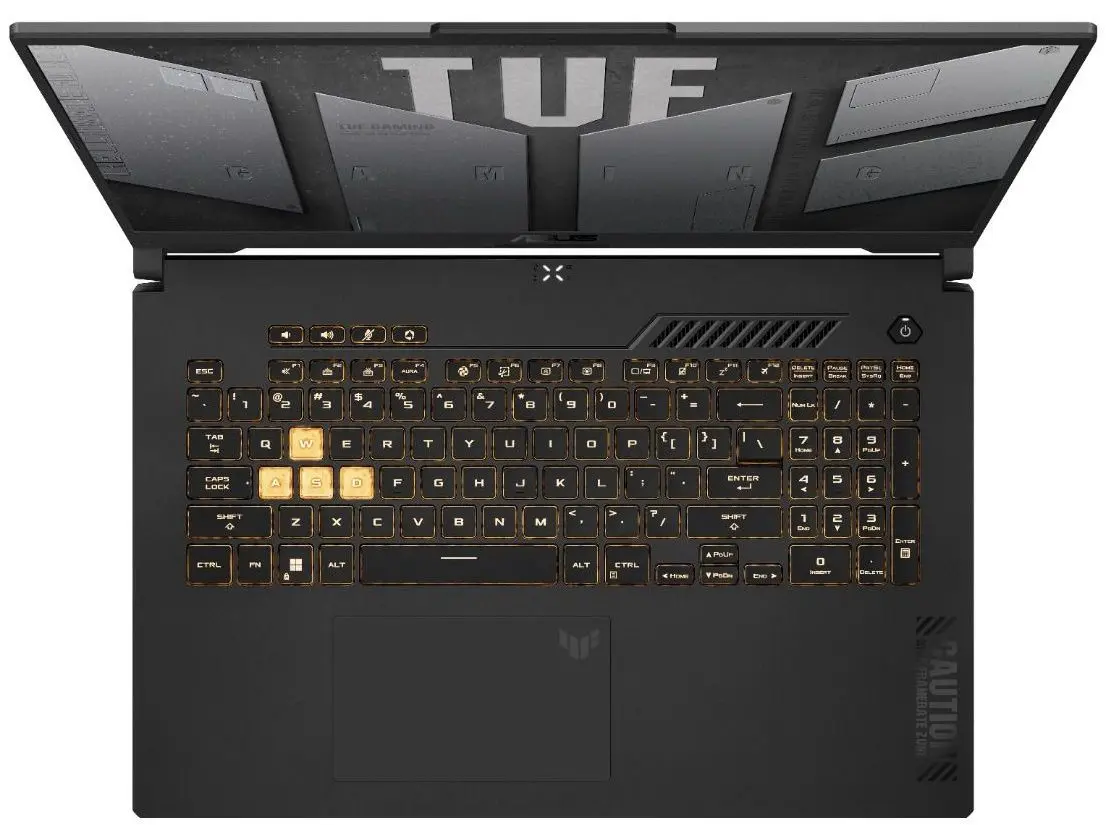 Ноутбук Asus TUF Gaming F17 FX707VU4 Intel Core i7-13700H 16GB DDR4/1TB SSD (Jaeger Gray) - 4