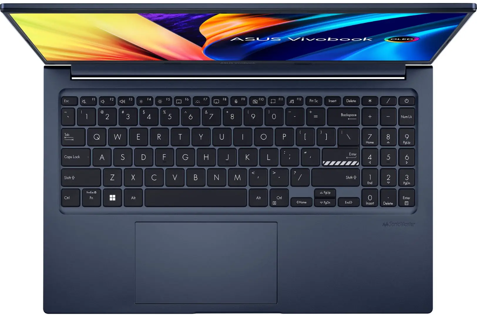 Laptop Asus Vivobook 15X OLED M1503QA-L1120 AMD Ryzen 5 5600H 16GB DDR4/512GB SSD (Abyss Blue) - 5