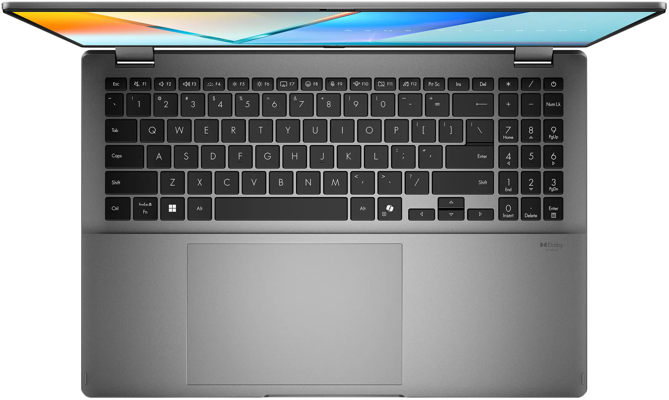 Laptop Asus Vivobook 16 Flip TP3607SA Intel Core Ultra 7 258V 32GB/1TB W11H (Matte Gray)