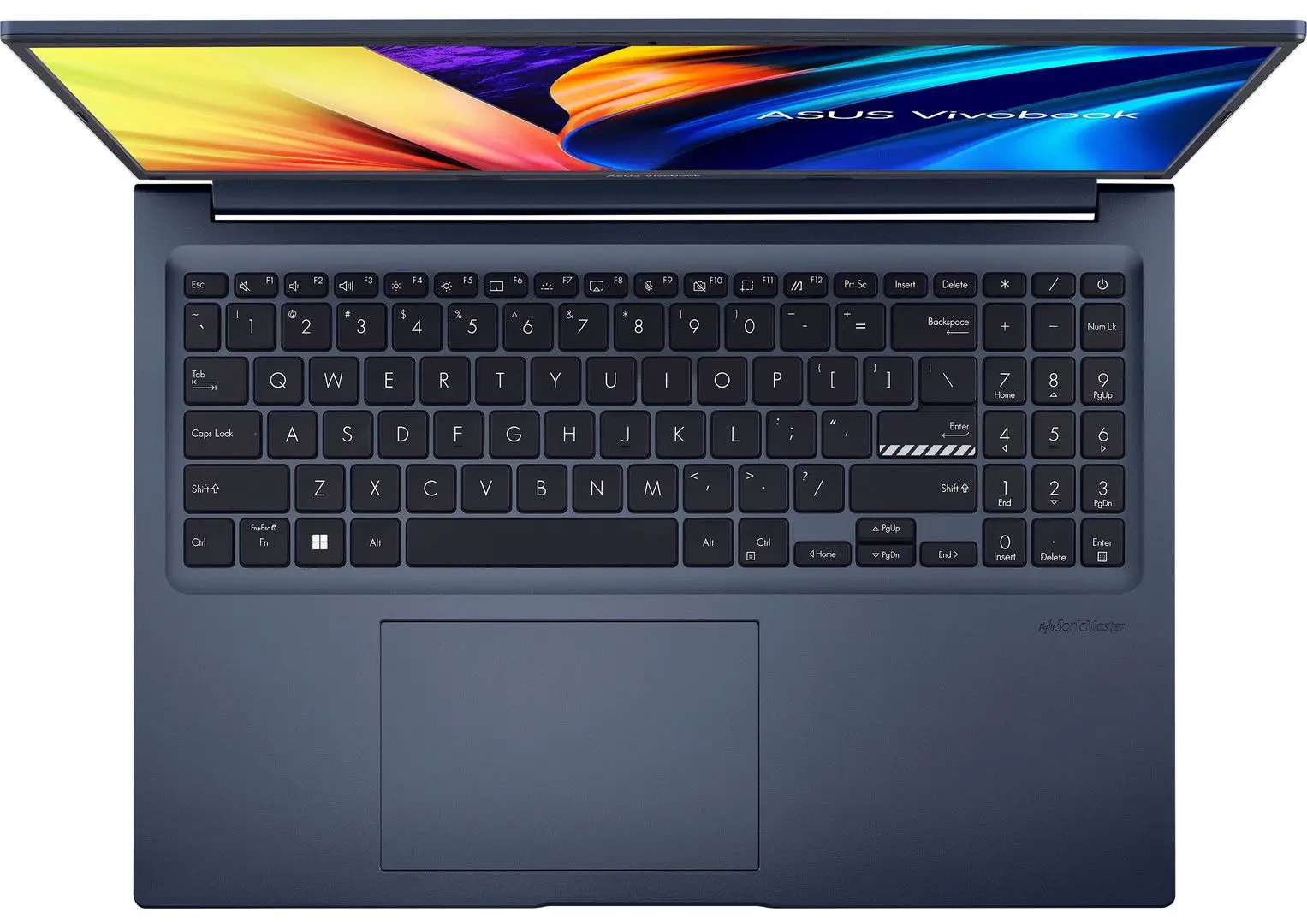 Laptop Asus Vivobook 16X X1603ZA Intel Core i3-1220P 8GB DDR4/512GB SSD (Quiet Blue)