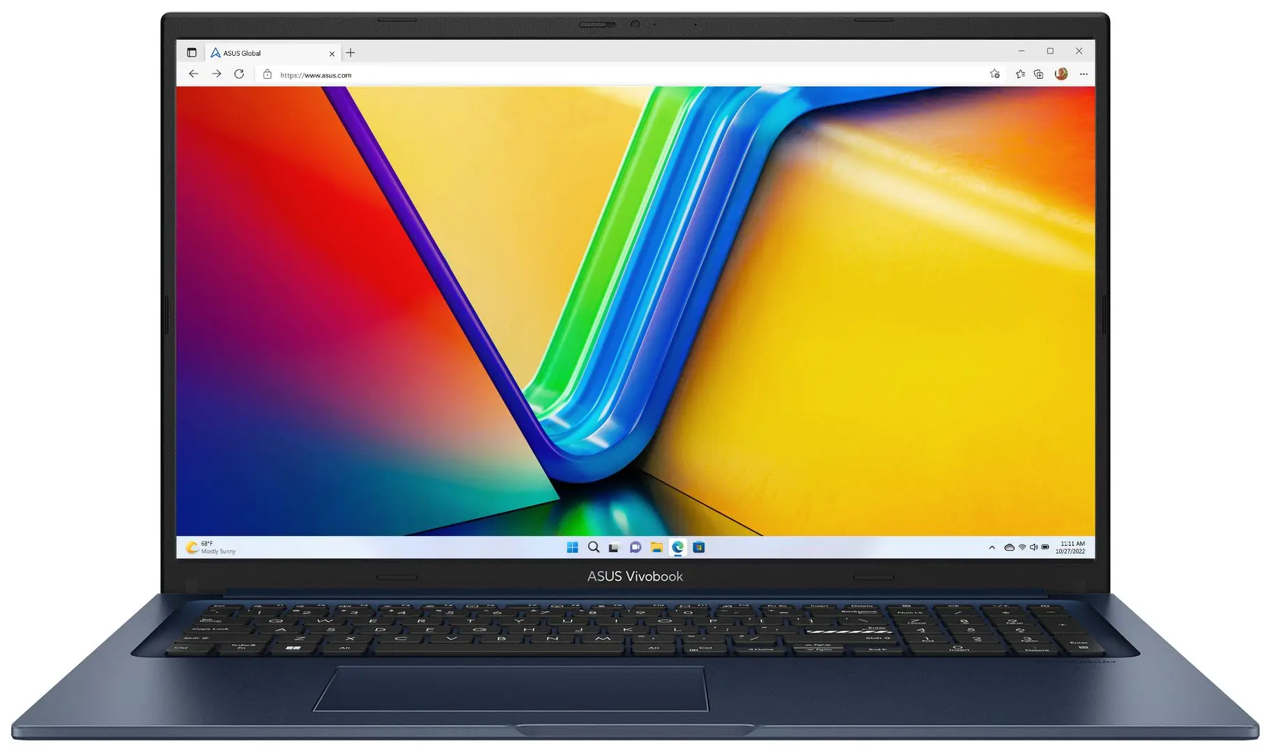 Laptop Asus Vivobook 17 X1704ZA Intel Core i7-1255U 16GB DDR4/1TB SSD (Quiet Blue)