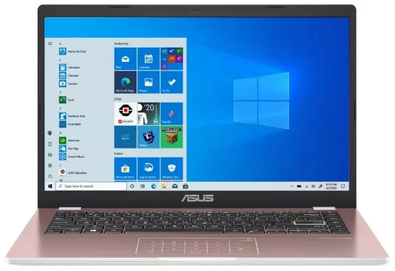 Laptop Asus Vivobook E410MA-EK1224WS Intel Celeron N4020 4GB DDR4/128GB SSD (Rose Pink)