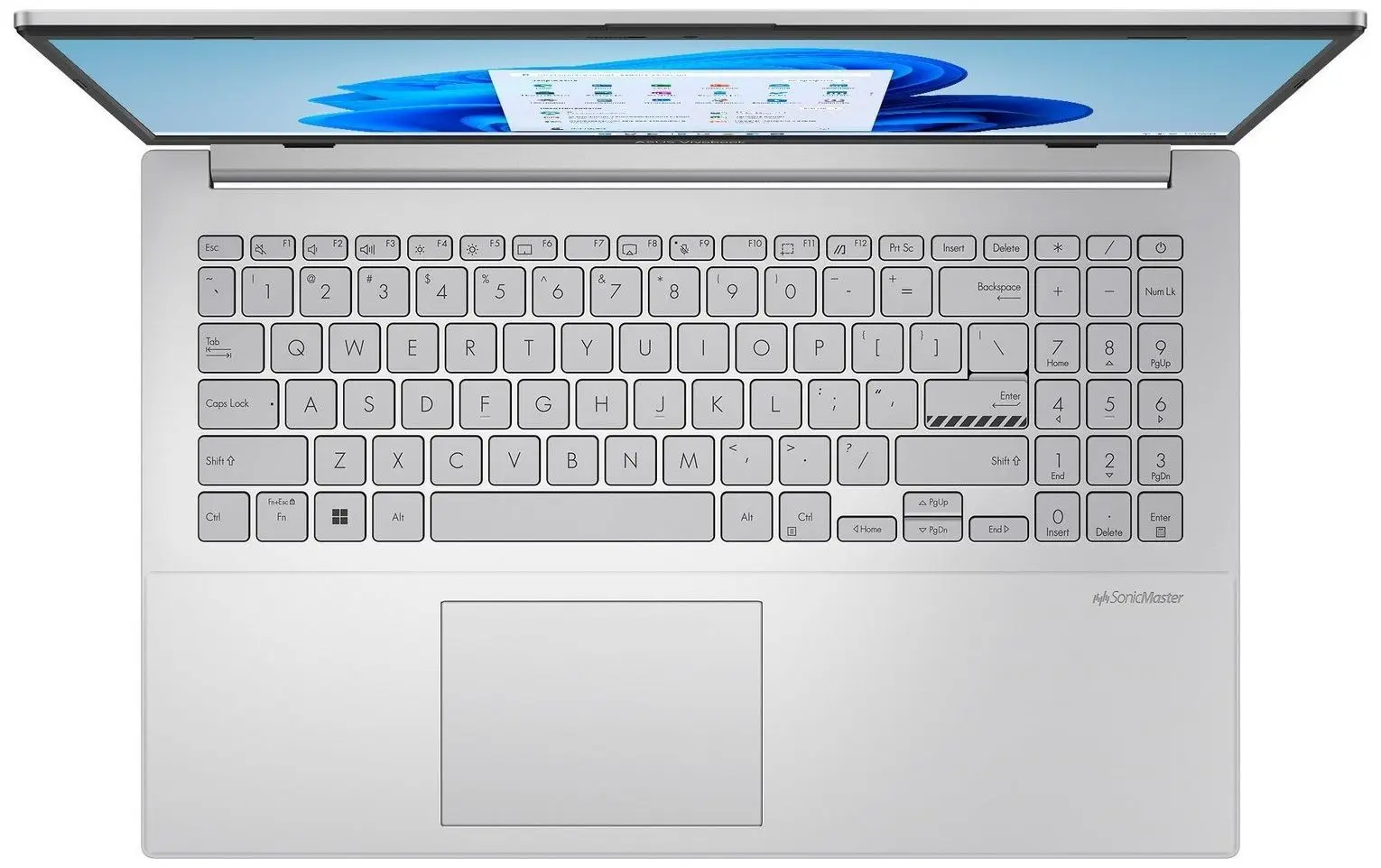 Laptop Asus Vivobook Go 15 E1504FA AMD Ryzen 5 7520U 16GB DDR5/512GB SSD (Cool Silver)