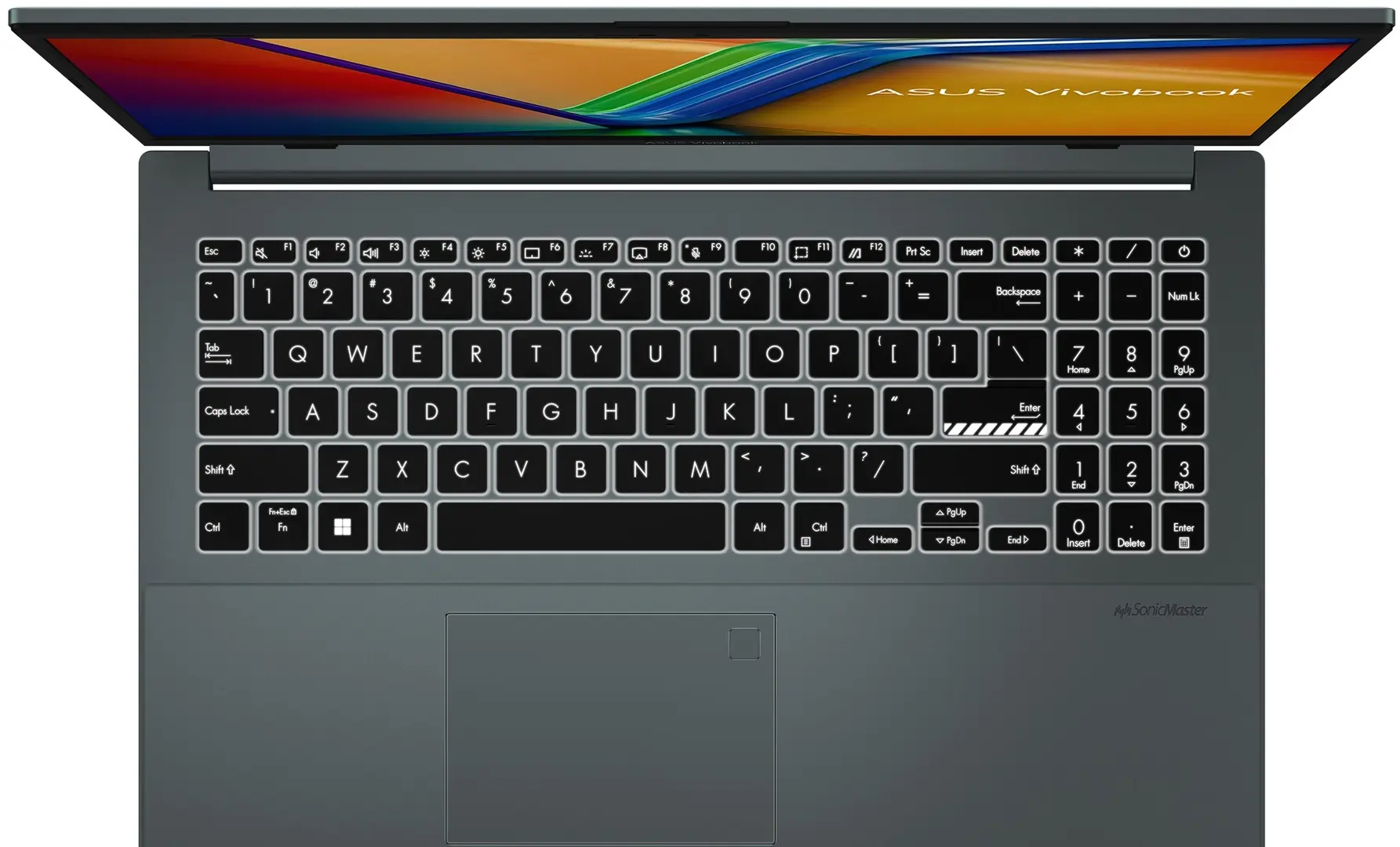 Laptop Asus Vivobook Go 15 E1504FA-BQ532 AMD Ryzen 5 7520U 1x16GB DDR5/512GB SSD (Green Grey)