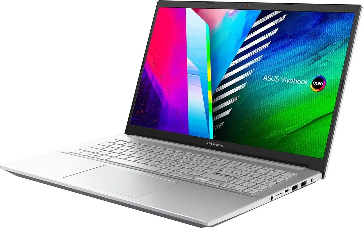 Laptop Asus Vivobook Pro 15 OLED M3500QA AMD Ryzen 5 5600H 8GB DDR4/256GB SSD (Cool Silver)
