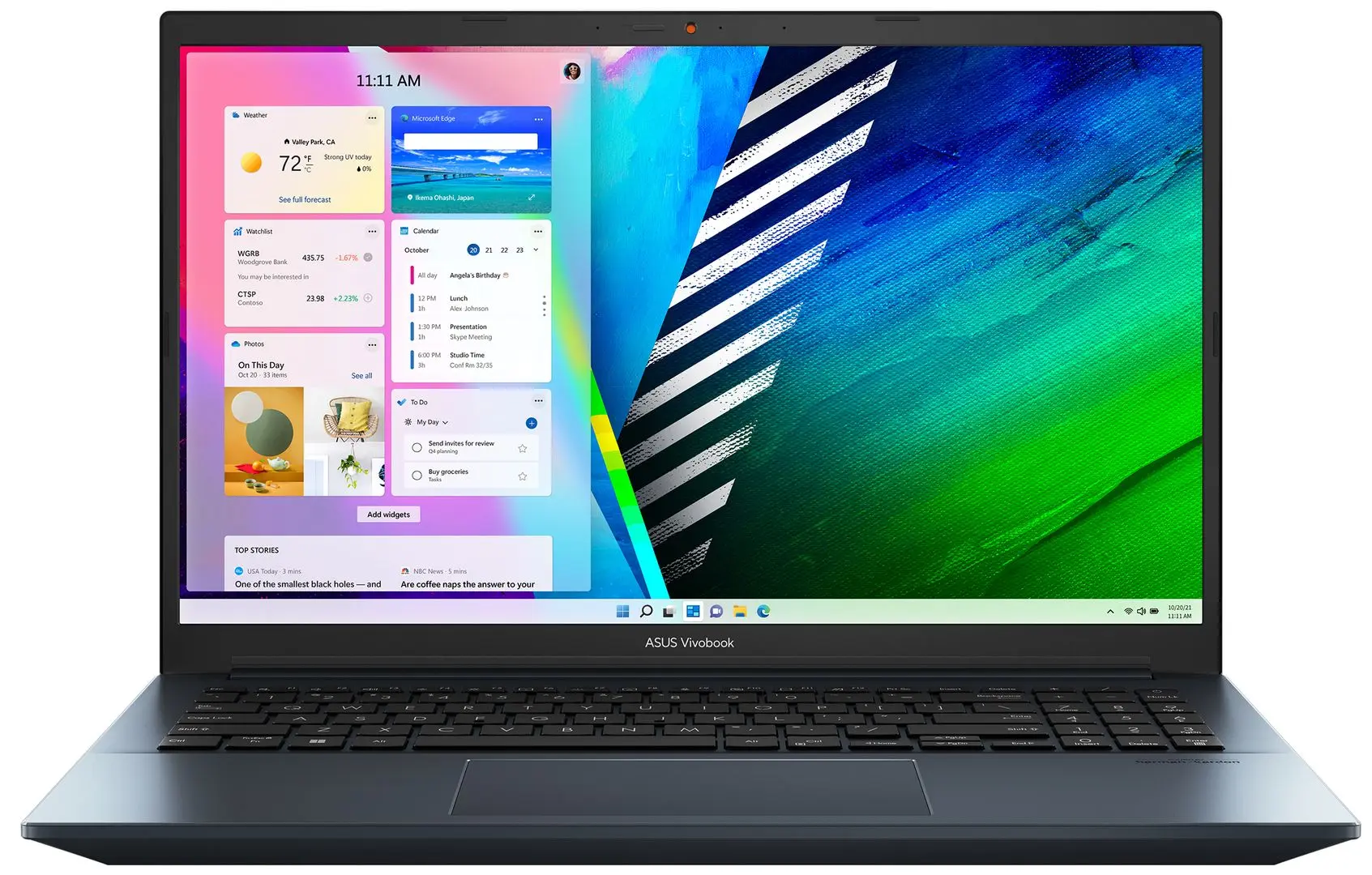 Laptop Asus Vivobook Pro 15 OLED M3500QC-L1220 AMD Ryzen 9 5900HX 16GB DDR4/1TB SSD (Quiet Blue)