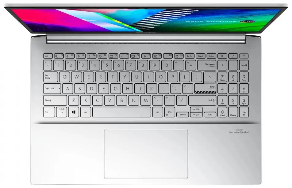 Laptop Asus VivoBook Pro 15 OLED M3500QC-L1332W AMD Ryzen 5 5600H 16GB DDR4/512GB SSD (Cool Silver) - 5