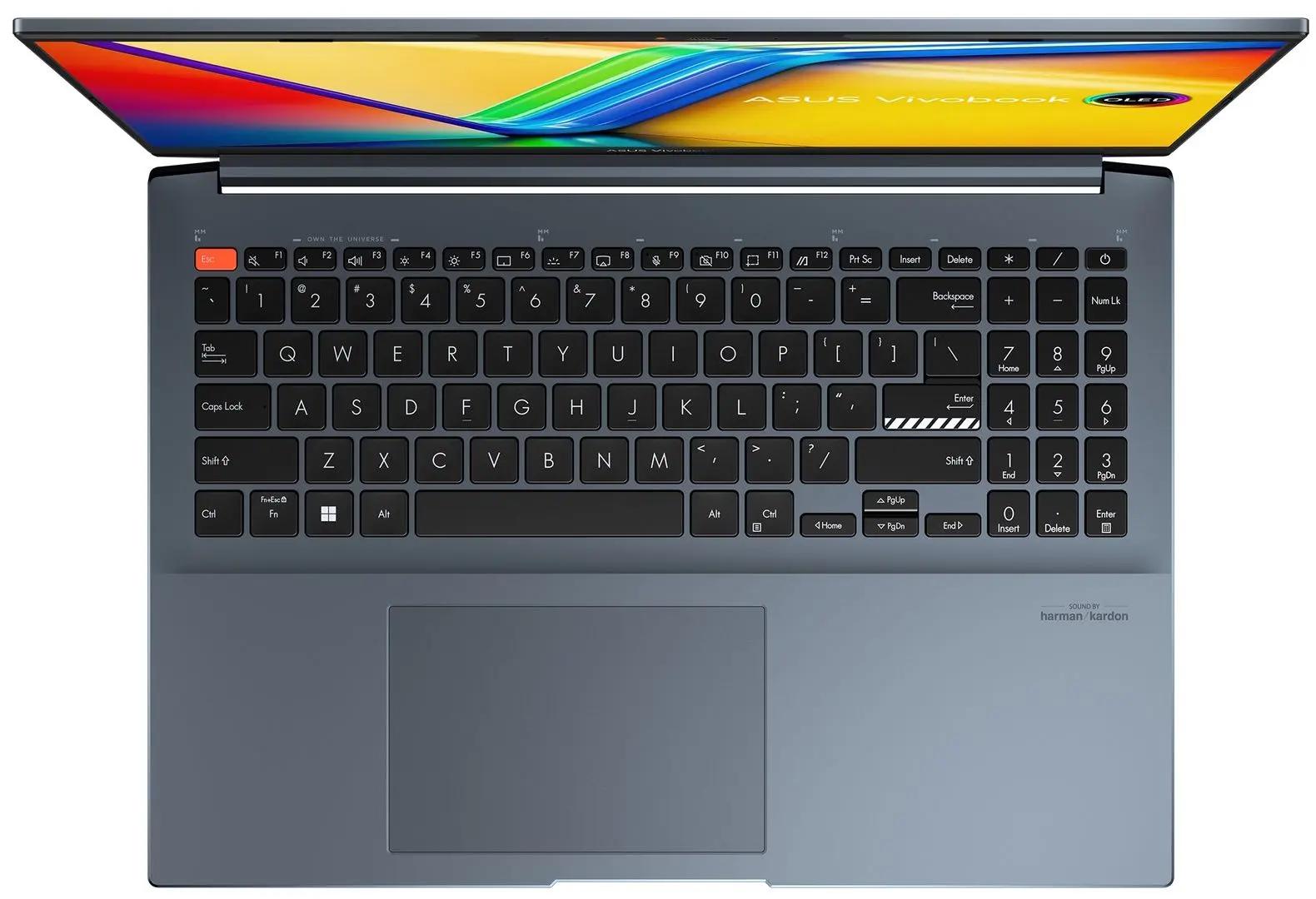 Ноутбук Asus Vivobook Pro 16 OLED K6602ZC-MX092 Intel Core i7-12700H 16GB DDR4/1TB SSD (Quiet Blue) - 2