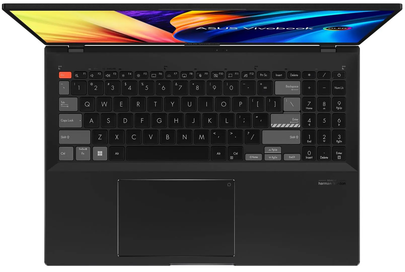 Laptop Asus Vivobook Pro 16X N7601ZW-K8090X Intel Core i9-12900H 32GB DDR5/2TB SSD (Black)