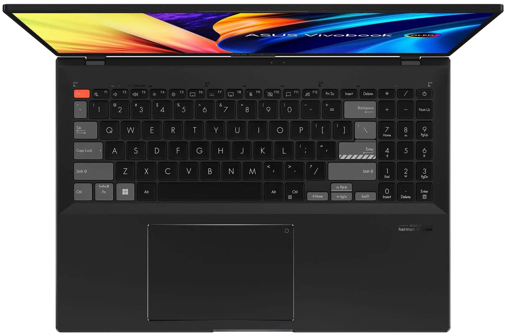 Ноутбук Asus Vivobook Pro 16X OLED N7601ZM-MQ238X Intel Core i7-12700H 16GB DDR5/1TB SSD W11P (Tech Black) - 2