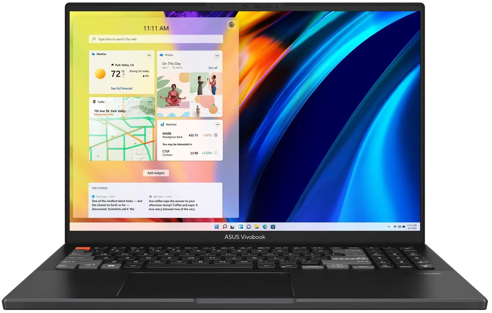 Ноутбук Asus Vivobook Pro 16X OLED N7601ZM-MQ238X Intel Core i7-12700H 16GB DDR5/1TB SSD W11P (Tech Black)