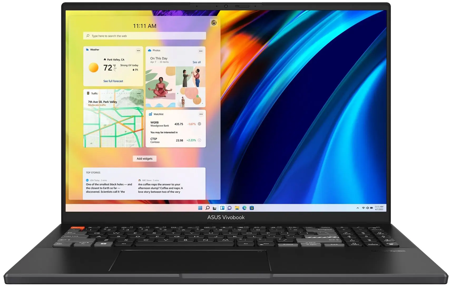 Ноутбук Asus Vivobook Pro 16X OLED N7601ZW-MQ051X Intel Core i9-12900H 32GB DDR5/1TB SSD W11P (Black)