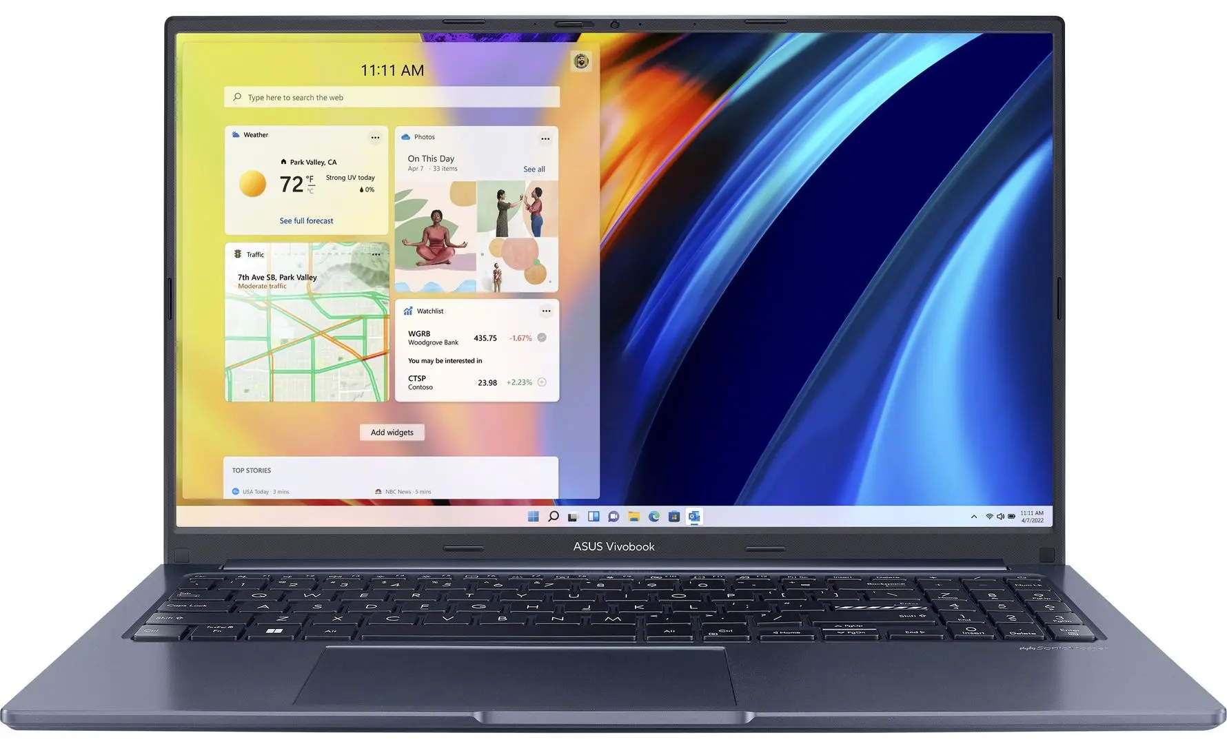 Ноутбук Asus Vivobook Pro M6500QC-L1072 AMD Ryzen 7 5800H 16GB DDR4/512GB SSD (Quiet Blue)