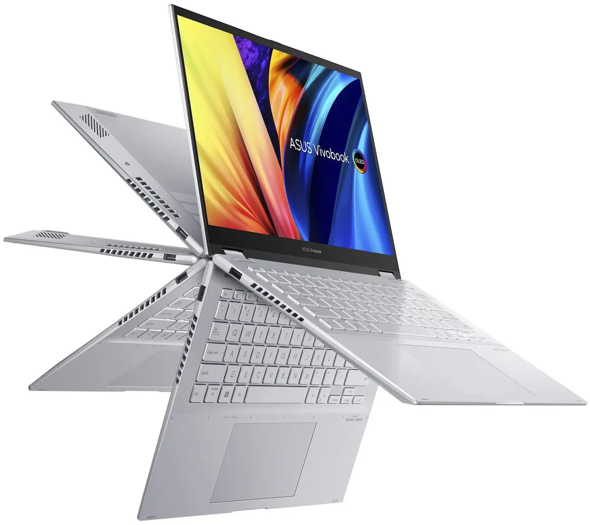 Ноутбук Asus Vivobook S 14 Flip TP3402 Intel Core i5-12500H 16GB DDR4/512GB SSD W11Home (Silver)