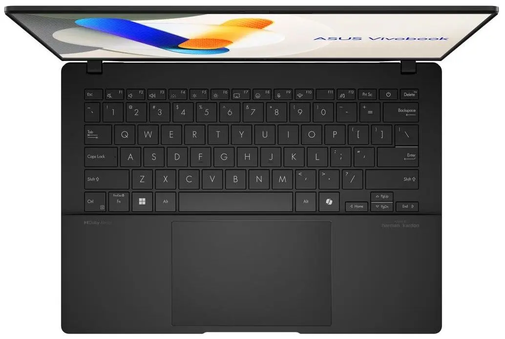 Ноутбук Asus Vivobook S 14 OLED M5406UA-PP027 AMD Ryzen 7 8845HS 16GB LPDDR5X/1TB SSD (Neutral Black) - 3