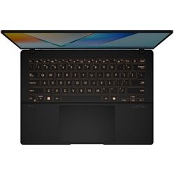 Ноутбук Asus Vivobook S 14 OLED M5406UA-PP027 AMD Ryzen 7 8845HS 1x16GB LPDDR5X/1TB SSD (Neutral Black) Thumb