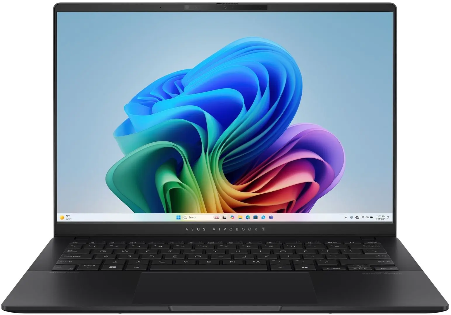 Ноутбук Asus Vivobook S 14 OLED M5406UA-PP027 AMD Ryzen 7 8845HS 1x16GB LPDDR5X/1TB SSD (Neutral Black)