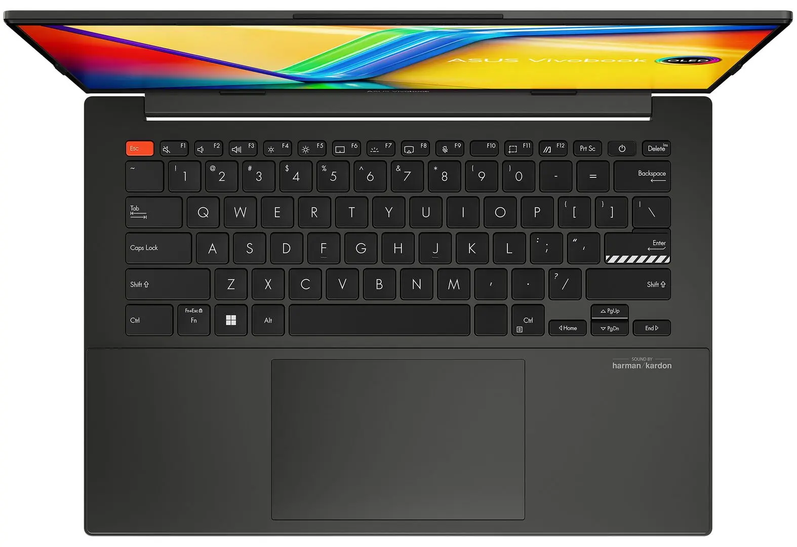 Laptop Asus VivoBook S 14 OLED S5404VA-M9065X Intel Core i9-13900H 16GB DDR5/1TB SSD W11P (Midnight Black)