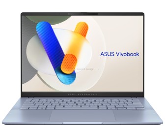 Laptop Asus Vivobook S 14 OLED S5406MA-QD147X Intel Core Ultra 7 155H 16GB LPDDR5X/512GB SSD W11P (Mist Blue)