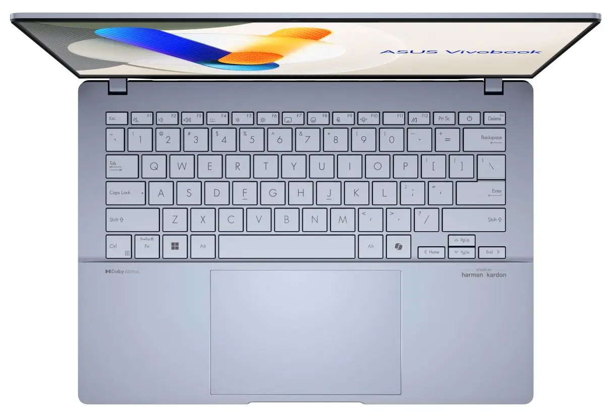 Laptop Asus Vivobook S 14 OLED S5406MA-QD147X Intel Core Ultra 7 155H 16GB LPDDR5X/512GB SSD W11P (Mist Blue)