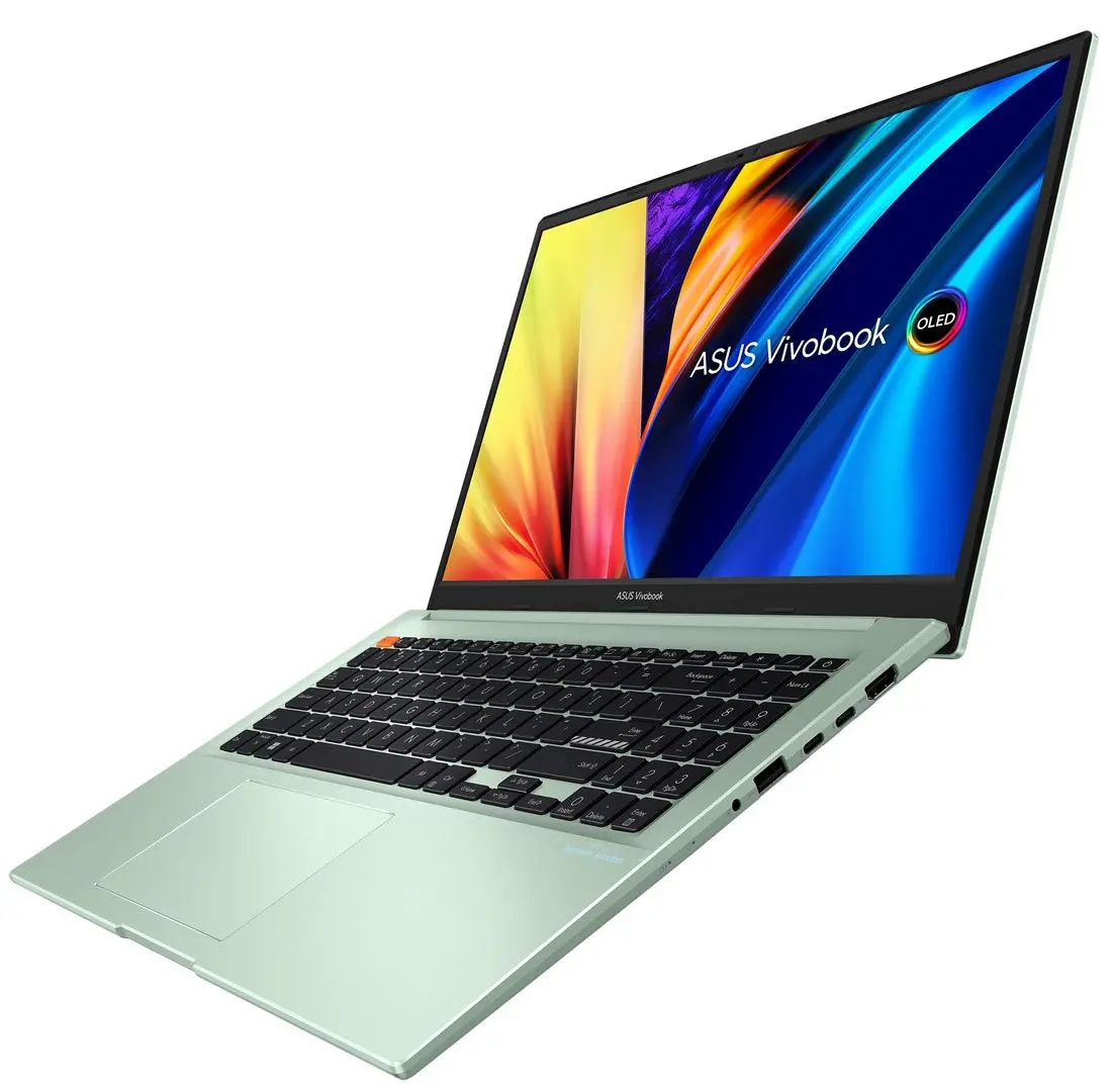 Laptop Asus Vivobook S 15 OLED K3502ZA-MA330X Intel Core i7-12700H 16GB DDR4/1TB SSD W11P (Brave Green)