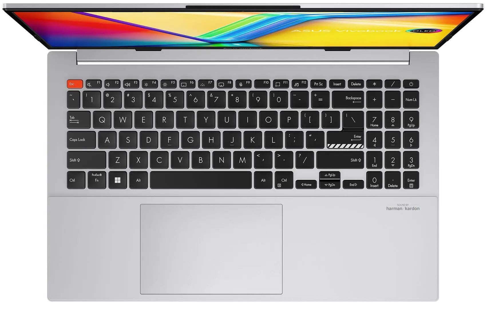 Laptop Asus VivoBook S 15 OLED K5504VA-MA287X Intel Core i9-13900H 16GB DDR5/1TB SSD W11P (Cool Silver)