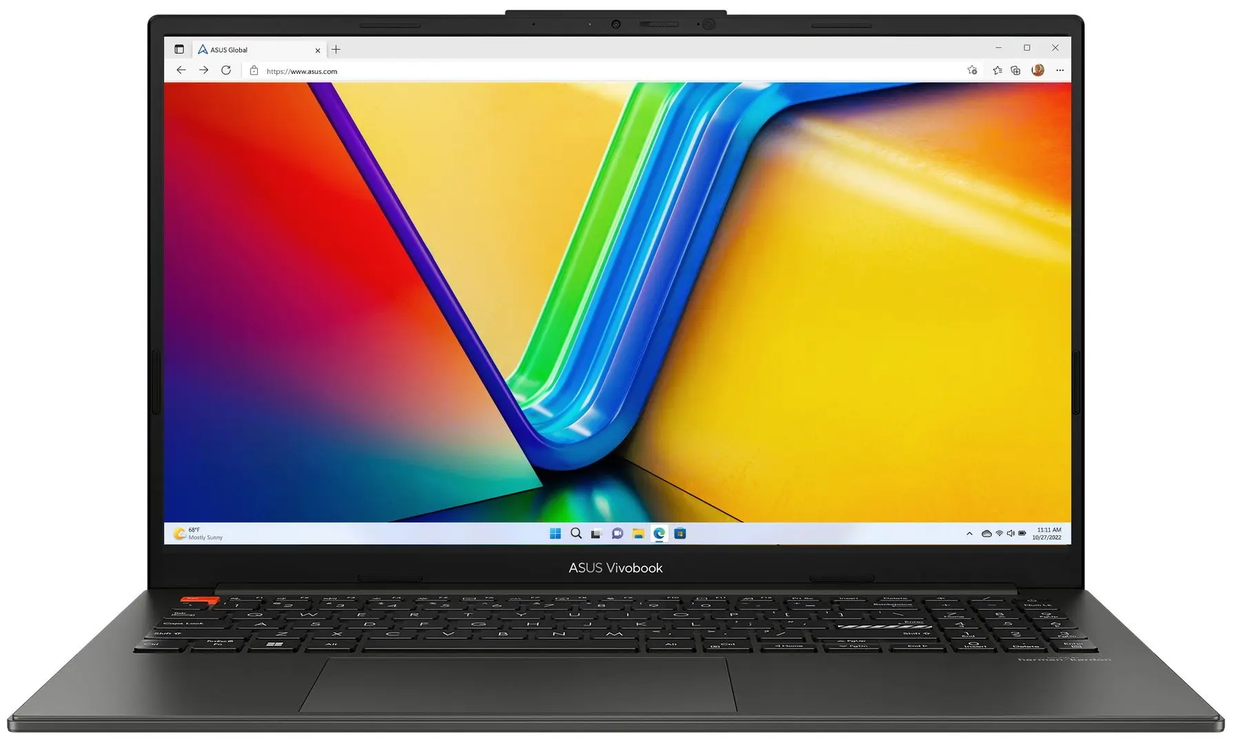 Laptop Asus VivoBook S 15 OLED K5504VA-MA288X Intel Core i9-13900H 16GB DDR5/1TB SSD W11P (Midnight Black)