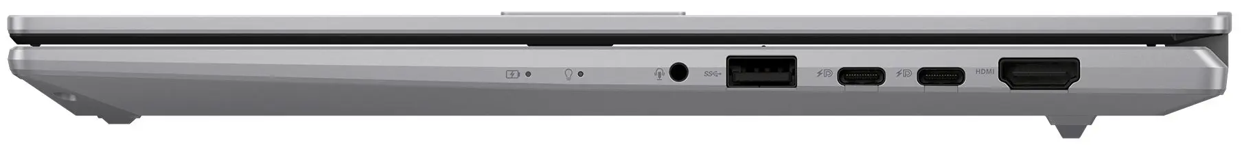 Ноутбук Asus Vivobook S 15 OLED M3502QA AMD Ryzen 5 5600H 8Gb DDR4/512Gb SSD (Neutral Grey) - 8