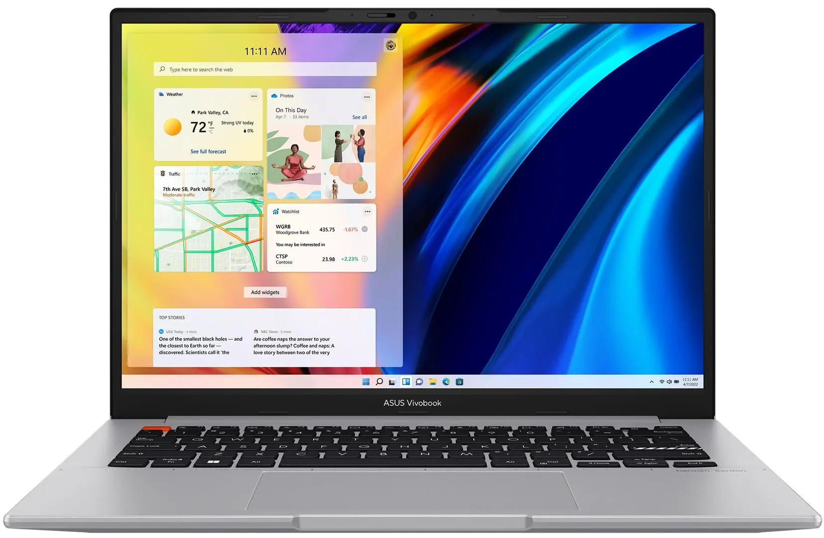 Ноутбук Asus Vivobook S 15 OLED M3502QA AMD Ryzen 5 5600H 8Gb DDR4/512Gb SSD (Neutral Grey)