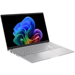 Laptop Asus Vivobook S 15 OLED S5507QA Qualcomm Snapdragon X Plus X1P-42-100 16GB LPDDR5X/1TB SSD (Silver) Thumb