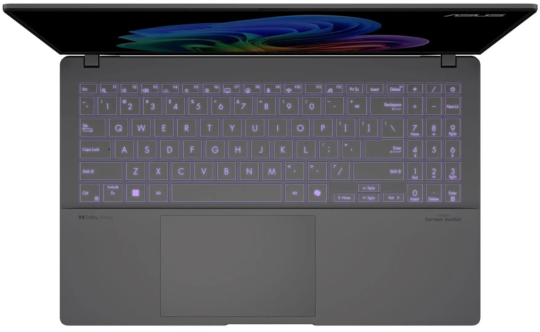 Laptop Asus Vivobook S 15 OLED S5507QA Qualcomm Snapdragon X Plus X1P-42-100 16GB LPDDR5X/1TB SSD (Silver) - 4