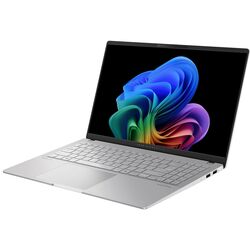 Laptop Asus Vivobook S 15 S5507QA-MA007W Qualcomm Snapdragon X Plus X1P 42 100 16GB LPDDR5X/1TB SSD W11H (Cool Silver) Thumb